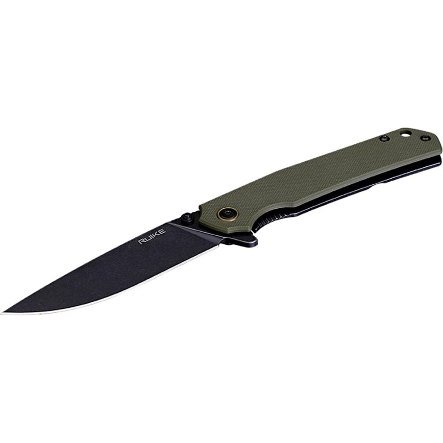 Ruike RUP801G - Zložljiv žepni nož 20 cm zelena