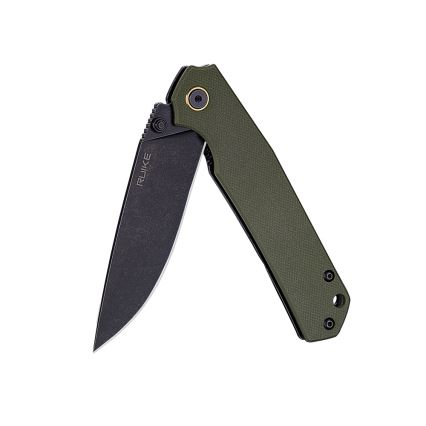 Ruike RUP801G - Zložljiv žepni nož 20 cm zelena