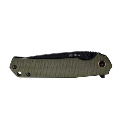 Ruike RUP801G - Zložljiv žepni nož 20 cm zelena