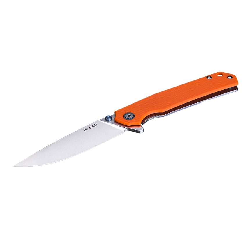 Ruike RUP801J - Zložljiv žepni nož 20 cm oranžna