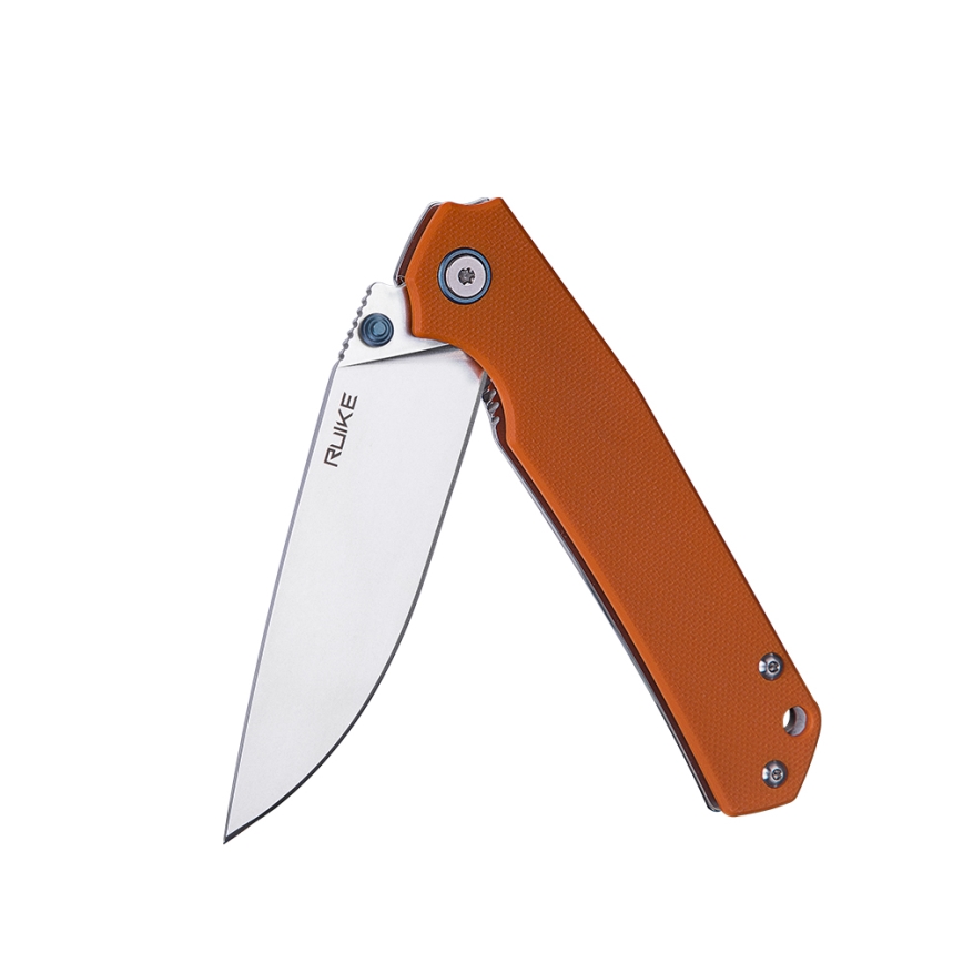 Ruike RUP801J - Zložljiv žepni nož 20 cm oranžna