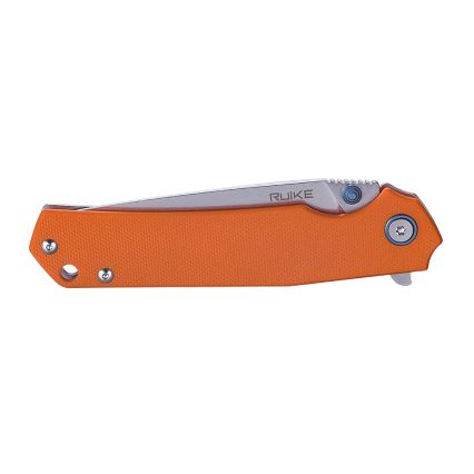 Ruike RUP801J - Zložljiv žepni nož 20 cm oranžna