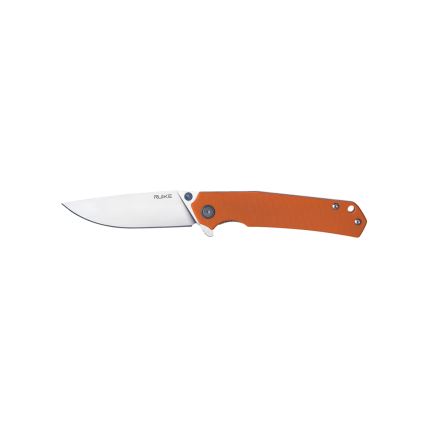 Ruike RUP801J - Zložljiv žepni nož 20 cm oranžna