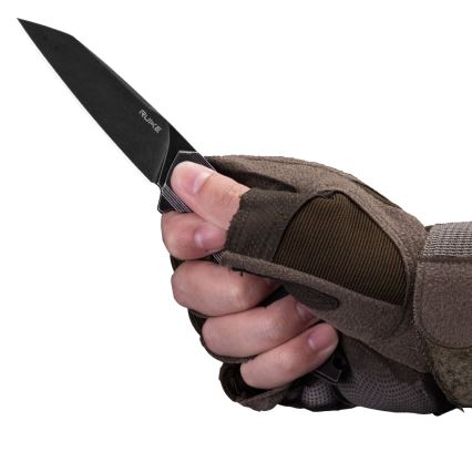 Ruike RUP831SSB - Zložljiv kompaktni nož 19,5 cm črna