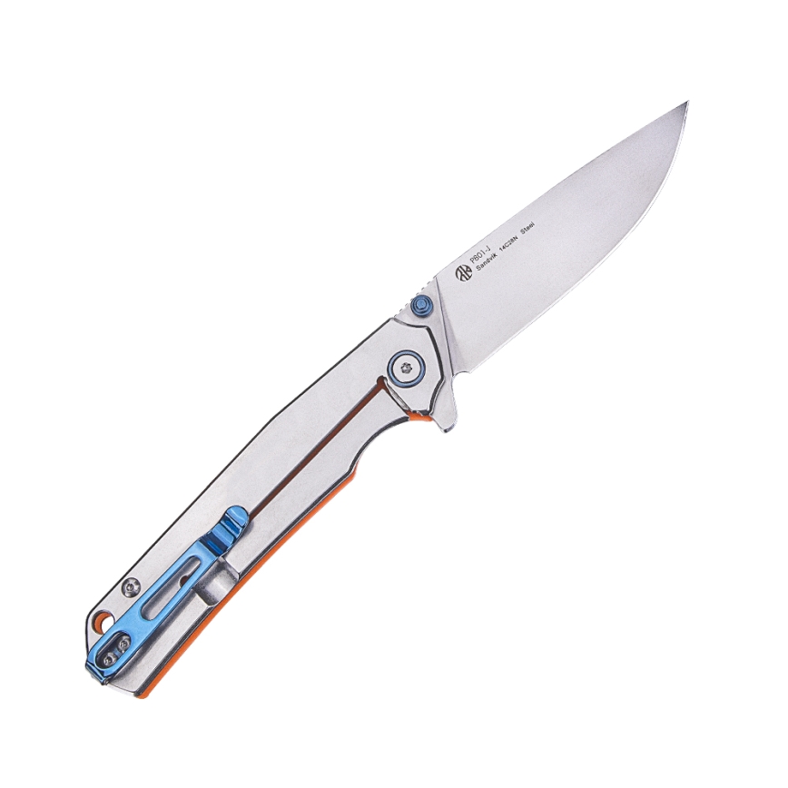Ruike ​​RUP801SF - Zložljiv žepni nož 20 cm srebrna