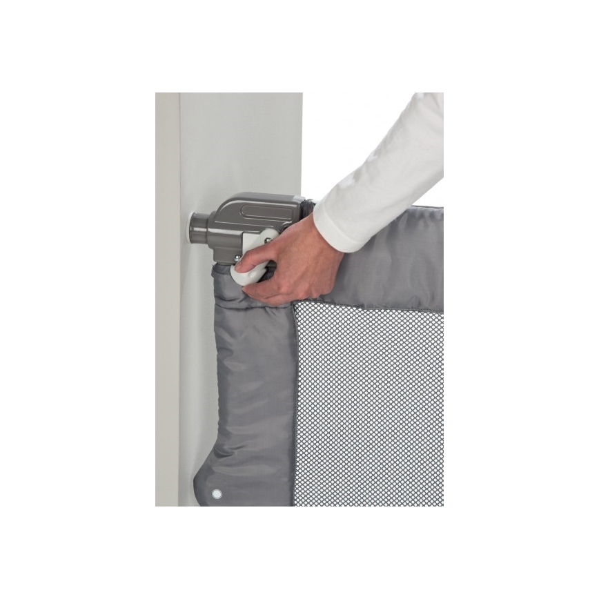 Safety 1st - Potovalna varnostna pregrada TRAVEL SAFETY siva