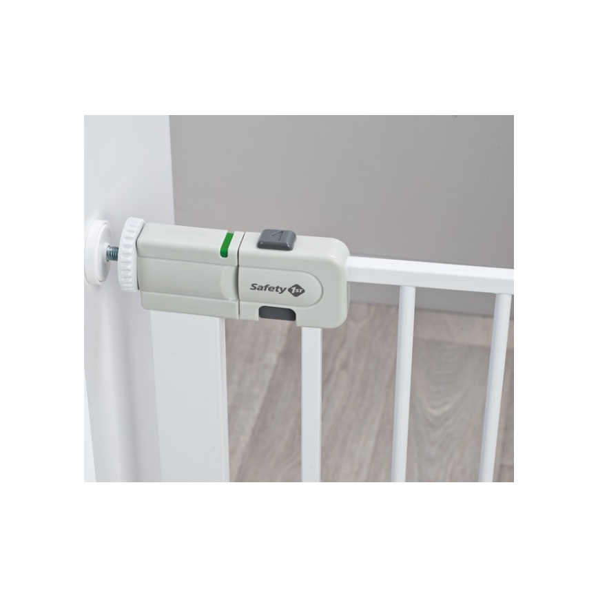 Safety 1st - Varnostna pregrada EASY CLOSE bela