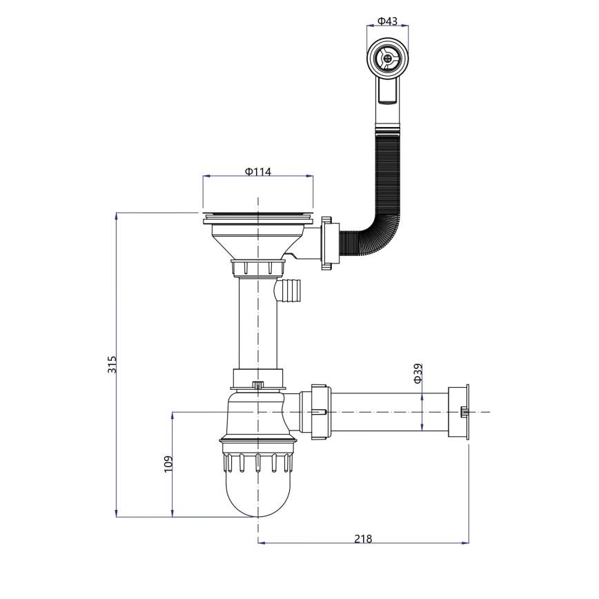 Samona - Kuhinjsko pomivalno korito SAMONA 77x44 cm, granit, bež