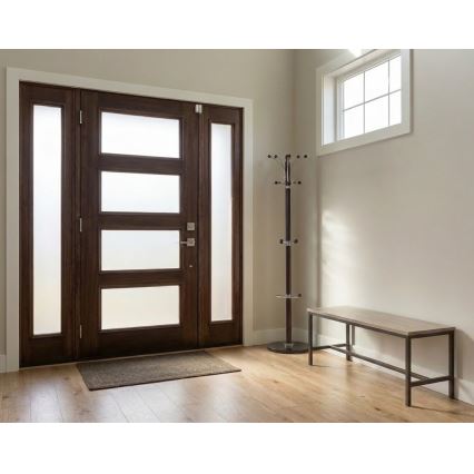 Samostoječi obešalnik 185x38 cm RAMO wenge