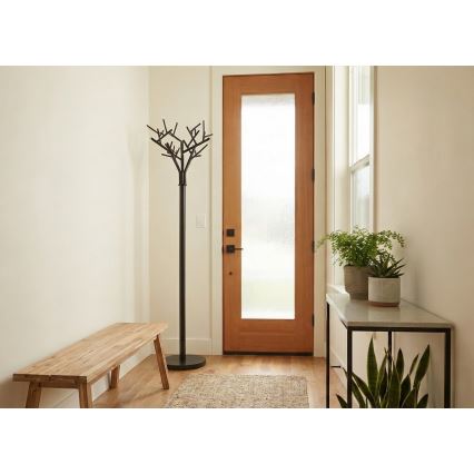 Samostoječi obešalnik BRANCHE, 180x40 cm, črn