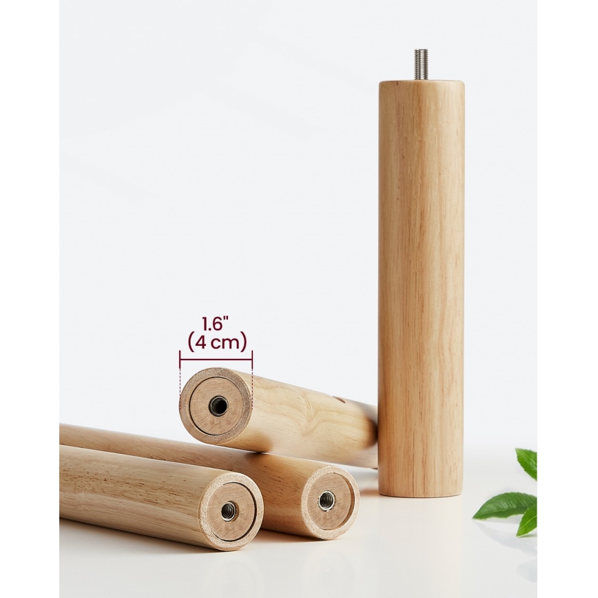 Samostoječi obešalnik LINEA, rjav