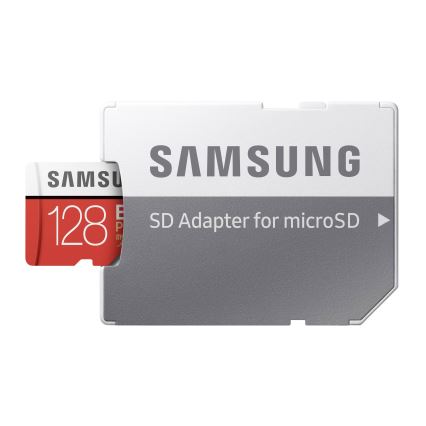 Samsung - MicroSDXC 128GB EVO+ U3 100MB/s + SD adapter