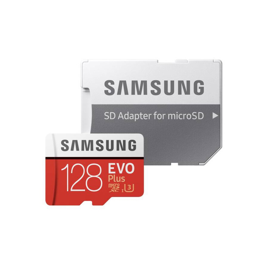 Samsung - MicroSDXC 128GB EVO+ U3 100MB/s + SD adapter