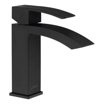 Sapho - Baterija za umivalnik GINKO 15,6 cm mat črna