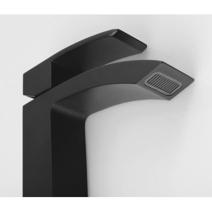 Sapho - Baterija za umivalnik GINKO 15,6 cm mat črna