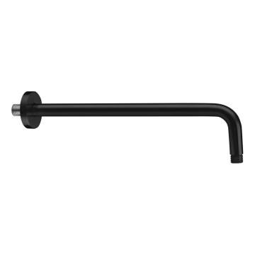 Sapho - Držalo za tuš okrogla 40 cm mat črna