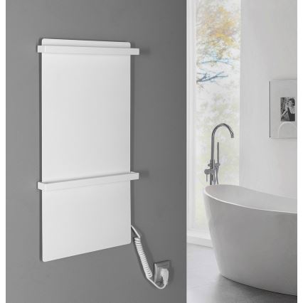 Sapho - Električni grelec za brisače ELMIS 120W 80x40 cm mat bela