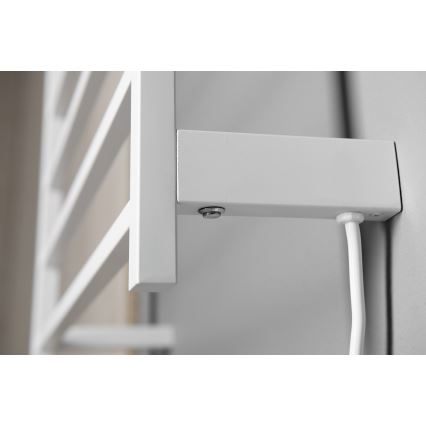 Sapho - Električni grelec za brisače ELZOR 60W  47x50 cm v mat beli barvi
