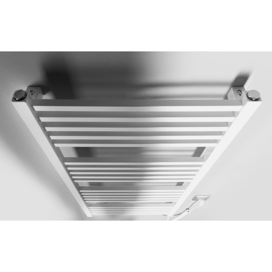 Sapho - Električni grelec za brisače METRO-E 400 W 106 x 50 cm, bel