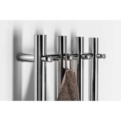 Sapho - Električni grelnik za brisače PAPINADO 85W 120x26 cm sijajni krom desna