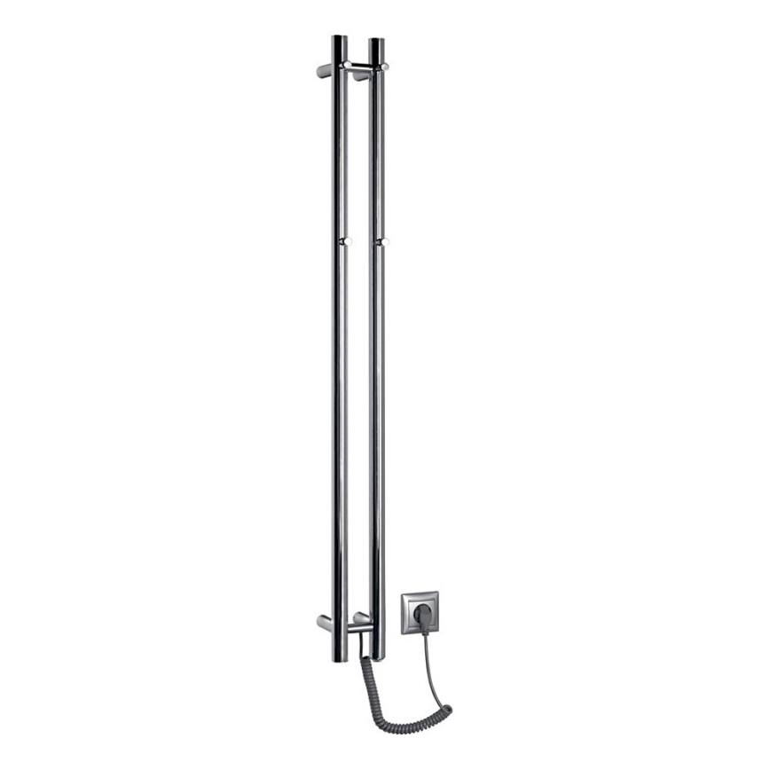 Sapho - Električni nosilec za brisače PAPINADO 40W/230V 120 cm sijajni krom