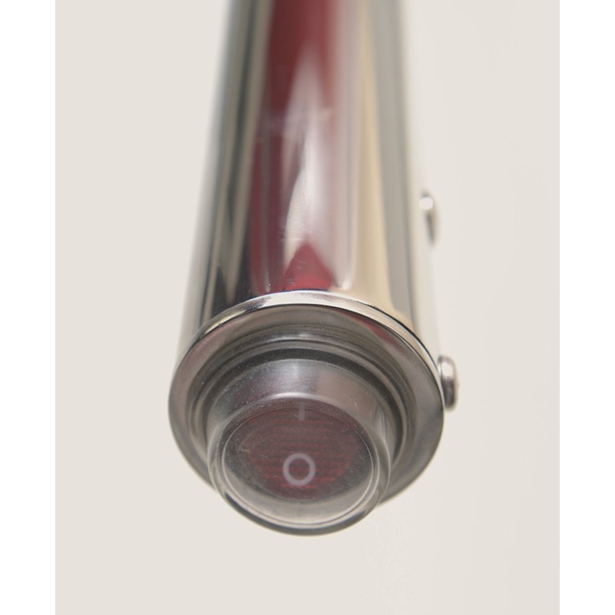 Sapho - Električni nosilec za brisače PASADOR 30W/230V 150 cm mat črna