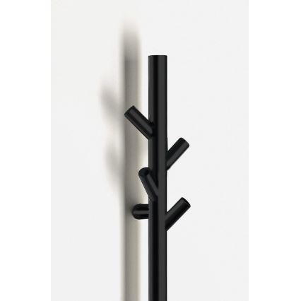 Sapho - Električni nosilec za brisače PASADOR 30W/230V 150 cm mat črna