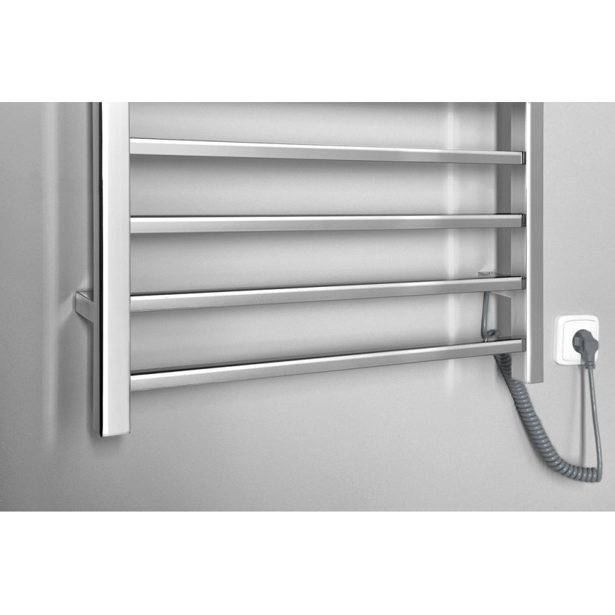 Sapho - Električni sušilnik brisač ESKINADO 130W 150x60 cm nerjavno jeklo/sijajni krom