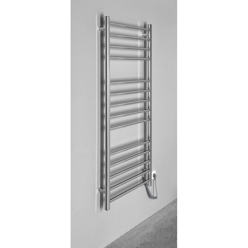 Sapho - Električni sušilnik brisač ESKINADO 130W 150x60 cm nerjavno jeklo/sijajni krom