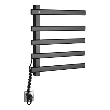 Sapho - Električni sušilnik za brisače ELCOR 63W/230V 48x52 cm mat črna