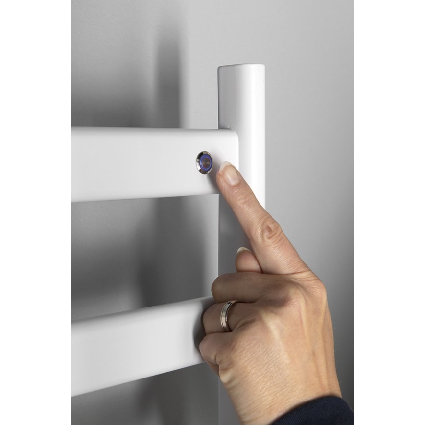 Sapho - Električni sušilnik za brisače ELIAS 105W/230V 49x73 cm v mat beli barvi