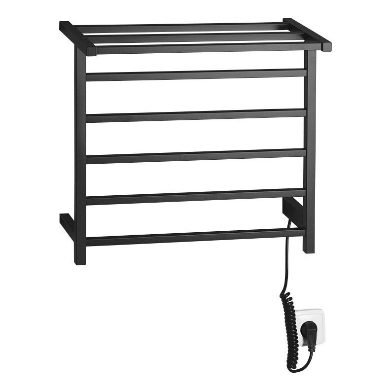 Sapho - Električni sušilnik za brisače ELZOR 60W/230V 47x50 cm mat črna