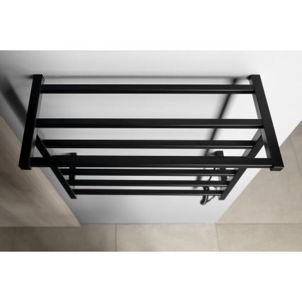 Sapho - Električni sušilnik za brisače ELZOR 60W 47x50 cm mat črna