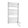 Sapho - Električni sušilnik za brisače REDONDO 130W 116x63 cm sijajni krom