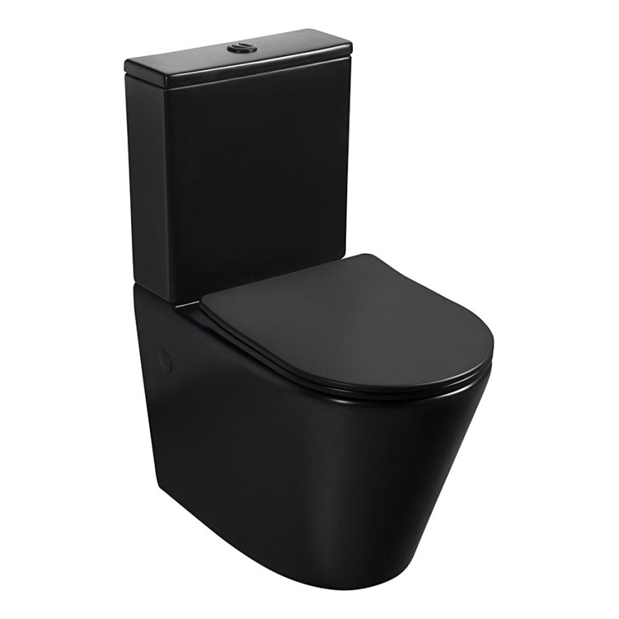 Sapho - kombinirano WC PACO keramika/črna