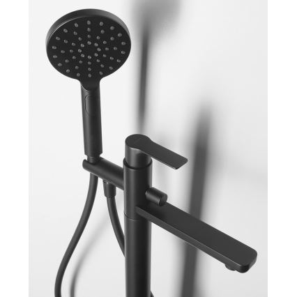 Sapho - Komplet za kad PAX s kopalniško baterijo, mat črna