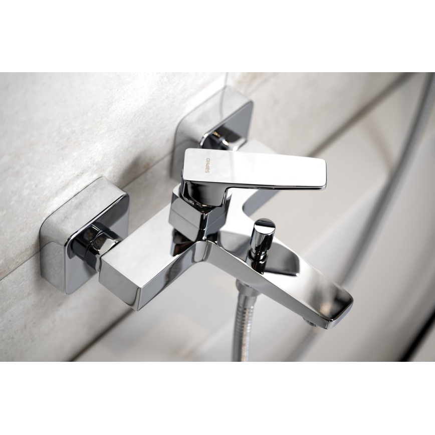 Sapho - Kopalniška baterija TURSI, krom visokega sijaja