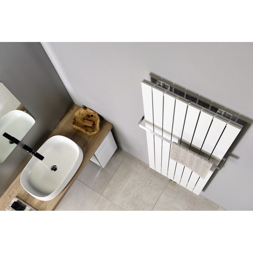 Sapho - Kopalniški radiator COLONNA 180x45 cm bela