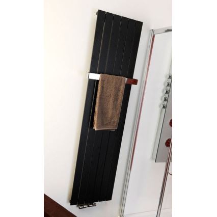 Sapho - Kopalniški radiator COLONNA 180x45 cm črna