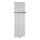 Sapho - Kopalniški radiator COLONNA 180x60 cm srebrne barve