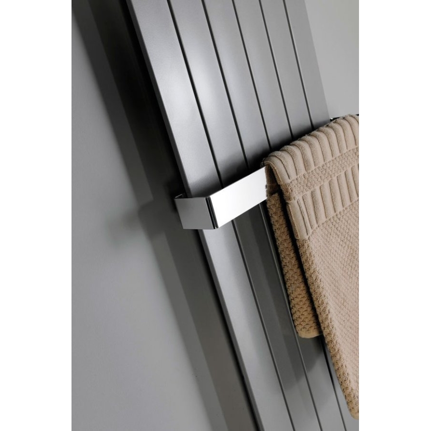 Sapho - Kopalniški radiator COLONNA 180x60 cm srebrne barve