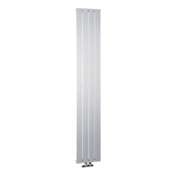 Sapho - Kopalniški radiator COLONNA 614W/230V 29x180 cm srebrn