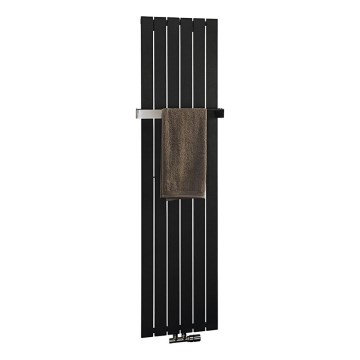 Sapho - Kopalniški radiator COLONNA, moč 910 W, 45x180 cm, črna