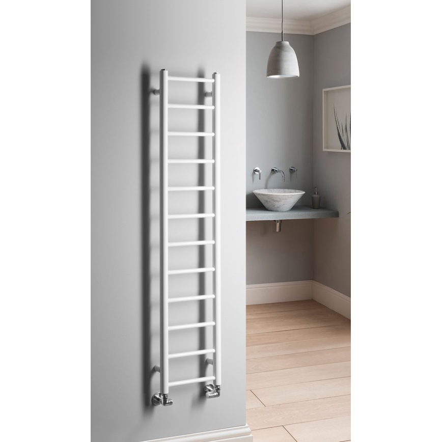 Sapho - Kopalniški radiator DINA 138x30 cm bel