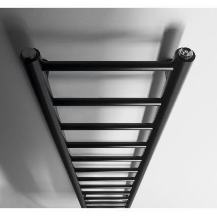 Sapho - kopalniški radiator DINA 138x30 cm mat črna