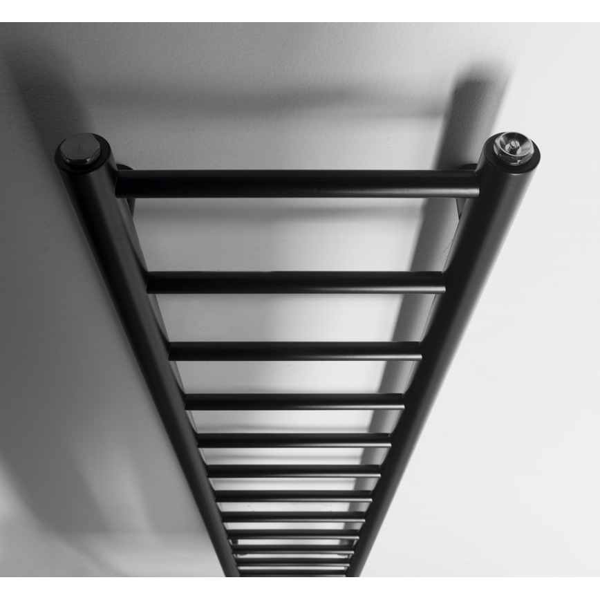 Sapho - kopalniški radiator DINA 138x30 cm mat črna