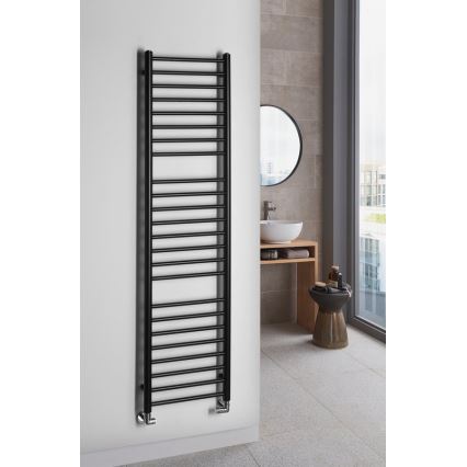 Sapho - kopalniški radiator DINA 156x40 cm matna črna