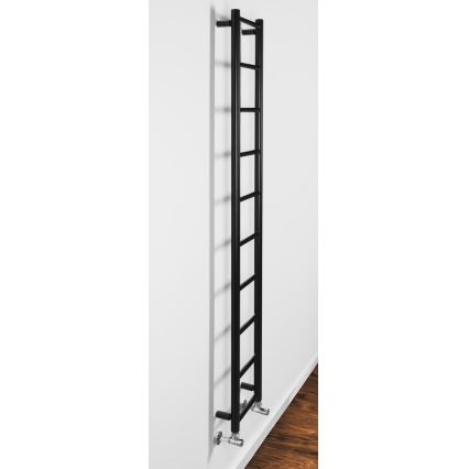 Sapho - kopalniški radiator DINA 168x25 cm mat črna