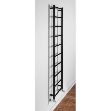 Sapho - Kopalniški radiator DINA 168x35 cm matna črna