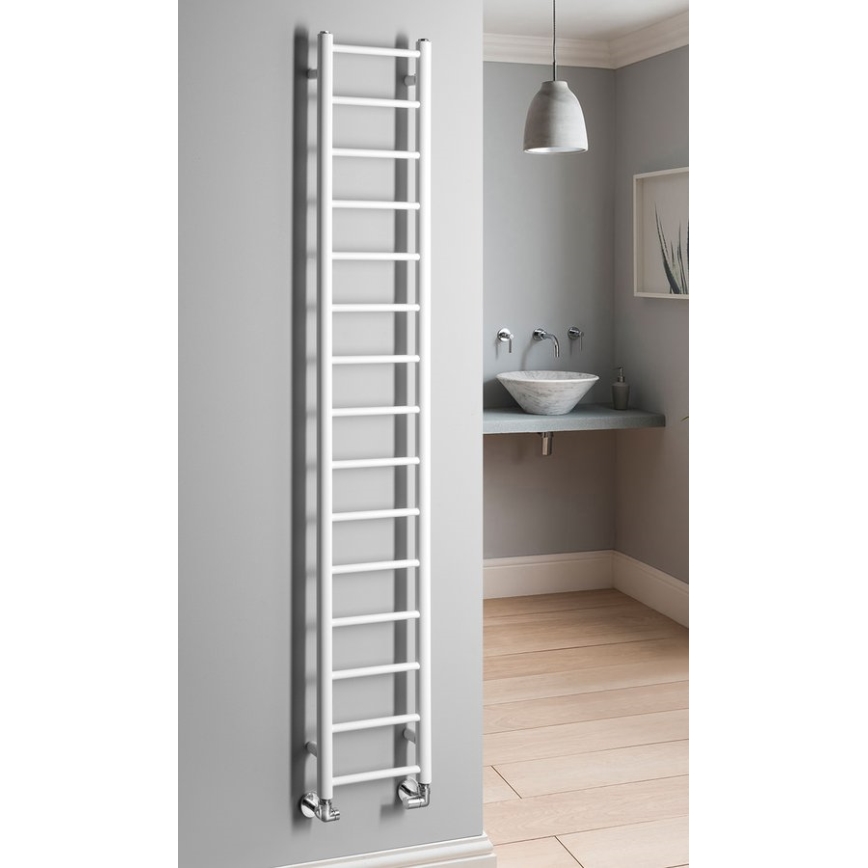 Sapho - Kopalniški radiator DINA 174x30 cm bel